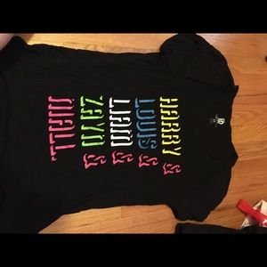 One Direction pj shirt